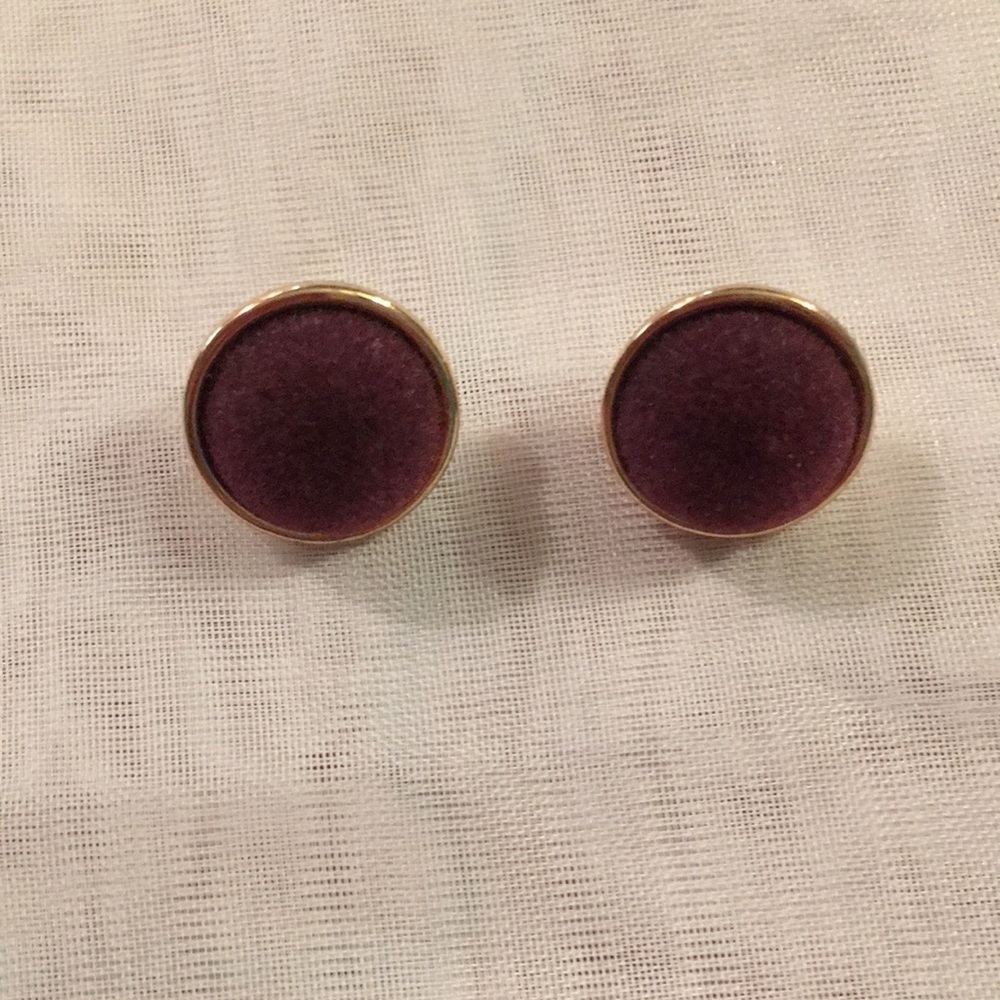 Avon Velvet Stud Earrings (M)